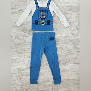 Thomas & Friends Blue and White Pajama Set